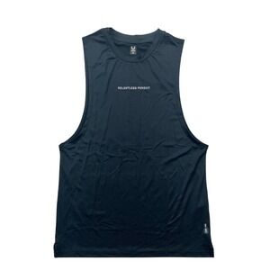 ASRV Mens Black Muscle Tank Top Sleeveless Gym Shirt DSG-0837 S